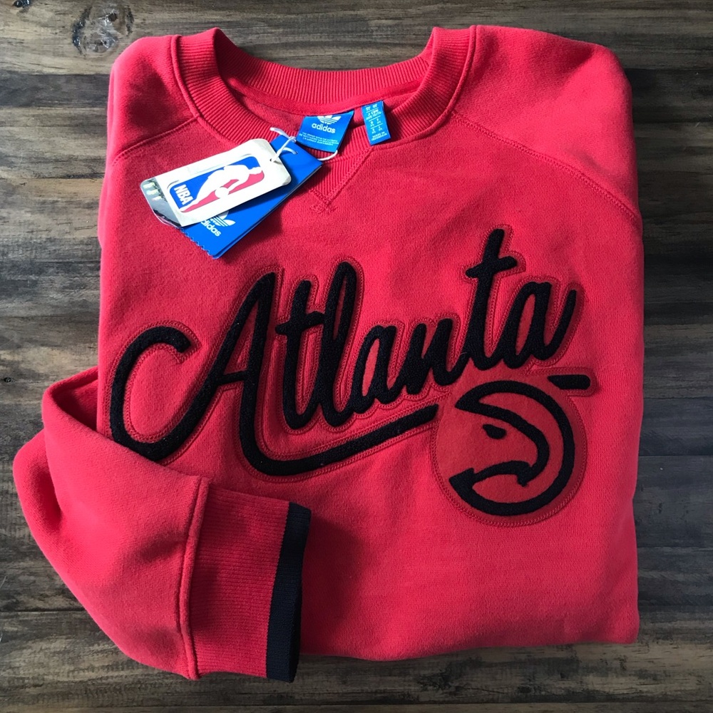 Adidas Atlanta hawks crew neck sweatshirt